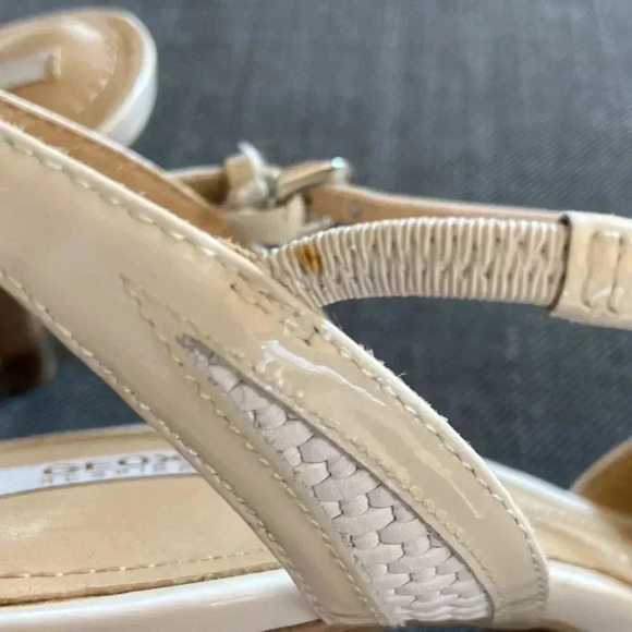 Geox Respira Sling Back / Peep Toe  Strappy Heels - Picture 14 of 14